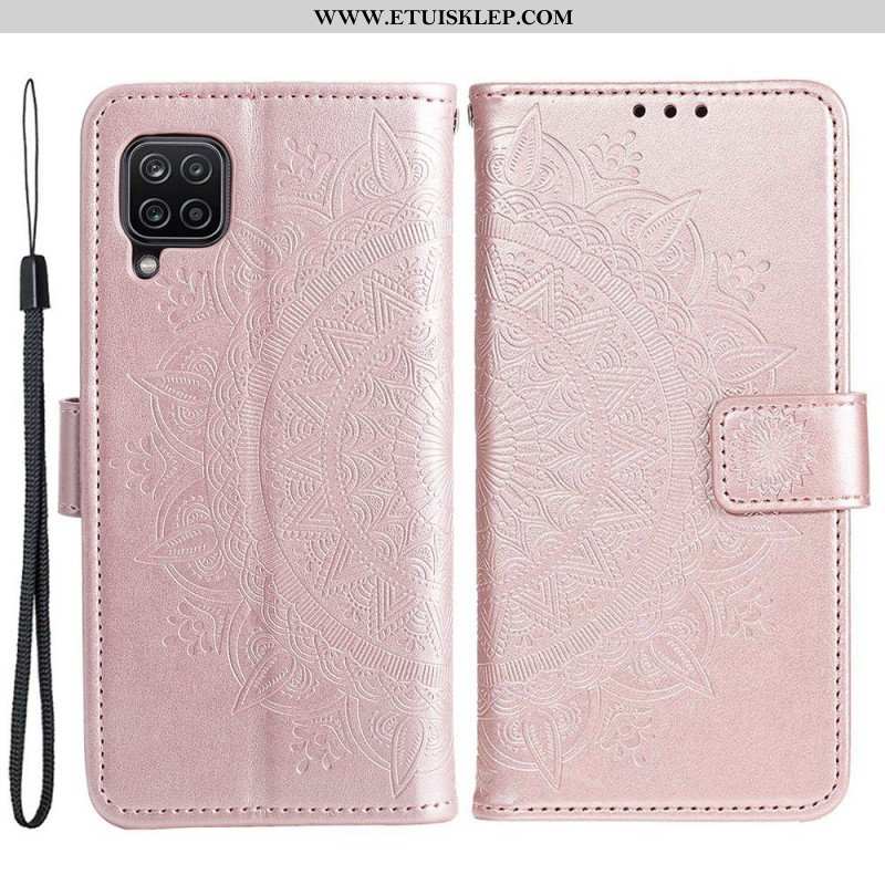 Etui Folio do Samsung Galaxy M53 5G Mandala Słońca